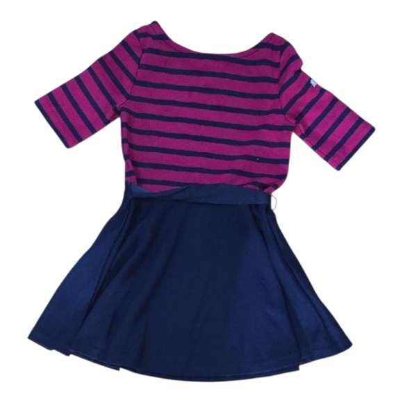 Polo by Ralph Lauren Pink Flare Tie Front Dress Size 3T - Picture 2 of 3